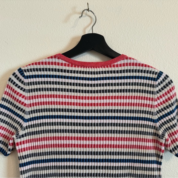 AKRIS PUNTO Wool Short-Sleeve Sweater - Picture 9 of 15